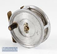 Hardy Bros ‘The Uniqua’ Dup MK II 2 7/8” fly reel – with spitfire finish, telephone latch, rim