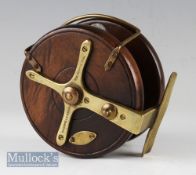 Scarce Cogswell and Harrison “The Sportic” ocean pattern style Nottingham wooden and brass star back