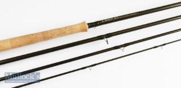 Fine Loop Opti 15ft 4pc salmon fly rod - line 10/11# wt 36-43gm – reel seat and fittings stamped