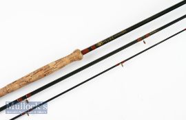 Fine Bruce and Walker Hexagraph Hugh Falkus Sea Trout Special Fly Rod - 10’6” 3pc – line 7#, fully