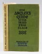 Adams Joseph – The Angler’s Guide to the Irish Free State 1924, 1st edition, large folding map
