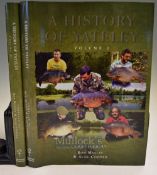 Maylin Rob, Cooper Alan A History of Yateley – Volumes 1 & 2 illustrated with dj, volume 1 signed by