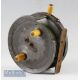 Dingley Silex style alloy casting reel made for Haynes Cork: 4” dia., with customised correct 1/4 - Image 1 of 2