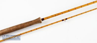 Fine Hardy “The Wye” Palakona Salmon Fly rod – 11ft 2pc line 7# with Agate lined butt and tip guides