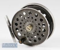 Extremely rarely seen Hardy Longstone Pattern Tournament Alloy Casting Reel c.1937/39 – 4.25”