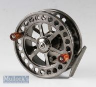 Marco Cortesi Bar Stock Aerial style alloy centre pin reel - 4.25”dia, tension regulator, Bickerdyke