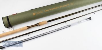 Fine Hardy Marksman Supero float rod – 15ft 3pc carbon rod with fuji style guides, lightly soiled