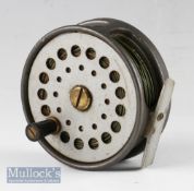 Sharpe’s Aberdeen The Gordon alloy fly reel: 3.75” dia, smooth alloy foot, constant check – runs