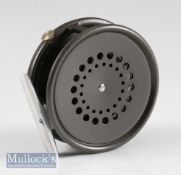 Fine Hardy Bros England The Perfect trout alloy fly reel - 3 3/8” dia with agate line guide,