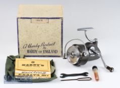 Hardy The Exalta spinning reel, Alloy reversible stem, ratchet slide to gear case, full bail,