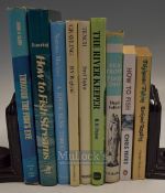 Selection of Fishing Books – Sea Trout Hugh Falkus, Tench Fred Taylor, Grayling R V Righyni, The