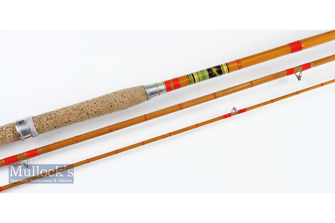 Fine Allcocks Super Wizard whole cane and split cane float rod – 11ft 3pc whole cane butt, split