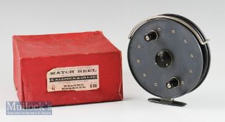 Allcock Record Breaker pressed metal centre pin reel -4.5
