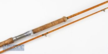 Good Hardy “The No.1 L.R.H Spinning” Palakona Rod – 9ft 6in 2pc with clear Agate lined butt guide
