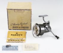 Fine Hardy Bros Alnwick The Exalta Mk.II Spinning reel in makers original box – left or right handed