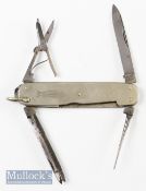 The Fishermans Anglers knife Correct blades, knife, scissors, disgorger, file, spike, end