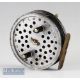 Hardy Bros England The Eureka alloy centre pin reel: 3.5” dia, ribbed brass foot, on/off rim check - Image 1 of 2