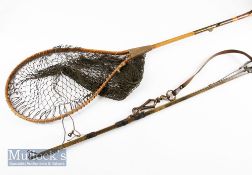 Hardy Bros early all brass fishing tailer with ‘Hardy Bros Makers Alnwick’ makers mark, appears with