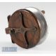Unnamed Slater style wooden and brass star back combination reel - 4”dia, with alloy drum complete - Image 2 of 2