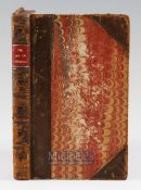 Brookes R – The Art of Angling Rock and Sea Fishing, published 1760 1st edition, title page in red