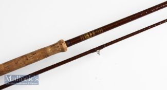 Bruce and Walker Mk IV Avon hollow glass rod – 10ft 2pc Compound Taper with Agate lined butt and tip