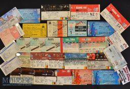 1972-2011 Rugby Ticket Collection (30+): Largely Welsh homes^ international games at Cardiff but