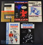 France v Wales Rugby Programmes (5): The looked-for editions from Paris for the games in 1975^