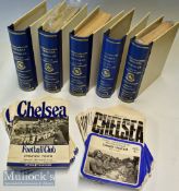 Collection of Chelsea 1969-74 home football programmes including 69/70 complete season^ league and