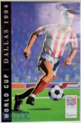Selection of Football World Cup Posters including tournament versions of 1982^ 1990^ 1994^ 1998^