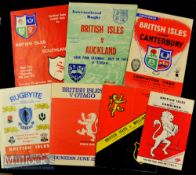 1971 British & Irish Lions in NZ Rugby Programmes (7): Grand group of provincial games from the