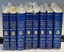 Collection of Chelsea 1985-1990 home football programmes consisting of 85/86 complete^ season ticket