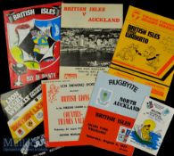 1977 British & Irish Lions in NZ Rugby Programmes (6+): The matches at Waikato^ NZ Juniors^