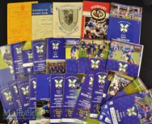 Scottish Club Rugby Programmes 1960s-2018 (c.30): Selection^ mainly Hawick area^ generally G