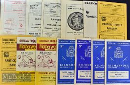 1960s Rangers Away football programmes: Verses Aberdeen^ Stirling Albion^ Ayr^ Clyde^ Kilmarnock^