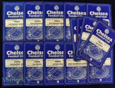 1959/60 Chelsea home football programmes to include Bradford PA FAC^ Aston Villa FAC^ Newcastle