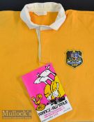 1971 Matchworn Australia Jersey & Programme v France (2): In great condition^ backrower Peter