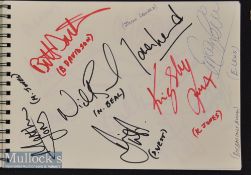 Great 2004 Barbarians Autograph Collection: Perhaps collected by a player or relation^ certainly