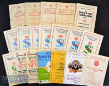 Welsh Rugby Sevens^ Snelling & others^ 1957-2017 (20): 15 Snellings between 1957 & 1993^ & five