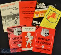 1977 British & Irish Lions in NZ Rugby Programmes (7): The matches at NZ Universities^ S & Mid