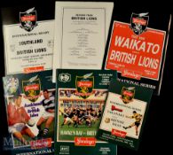 1993 British & Irish Lions in NZ Rugby Programmes (5): The packed issues from clashes with Southland