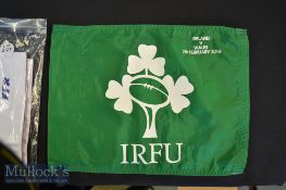 Rare Presidents’ Presentational International Touch Judge’s Flags (5): The full set from Wales’