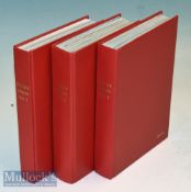 1998-99 All of England’s Rugby Programmes in bound red official album volumes (3): Beautifully