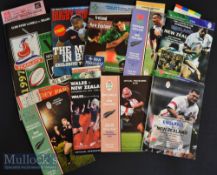 1997 NZ All Blacks’ B Isles Tour Rugby Programmes c/w 5 tickets (8): Missing only the Wales ‘A’