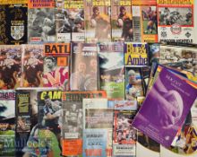 Small Box of Rugby League Club Programmes 1960-2000s (100): Good varied lot^ some 60 years old^