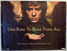 Original Movie/Film Poster Lord of The Rings The Fellowship of the Ring^ Advance Poster ‘One Ring To