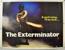 Original Movie/Film Posters The Exterminator - 40 X 30 Starring Christopher George^ Samantha Eggar