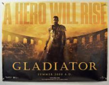 Original Movie/Film Poster (Teaser) Gladiator - 40 X 30 Starring Russell Crow issued by Dreamworks