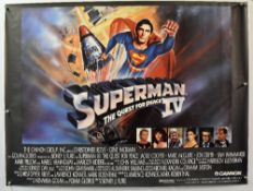 Original Movie/Film Posters Superman IV - 40 X 30 Starring Christopher Reeve^ Gene Hackman^ issued