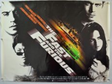 Original Movie/Film Poster Fast and Furious - 40 X 30 Starring Vin Diesel^ Paul Walker^ Michelle