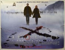 Original Movie/Film Poster The X Files - 40 X 30 Starring Amanda Peet^ Billy Connolly issued by 20th